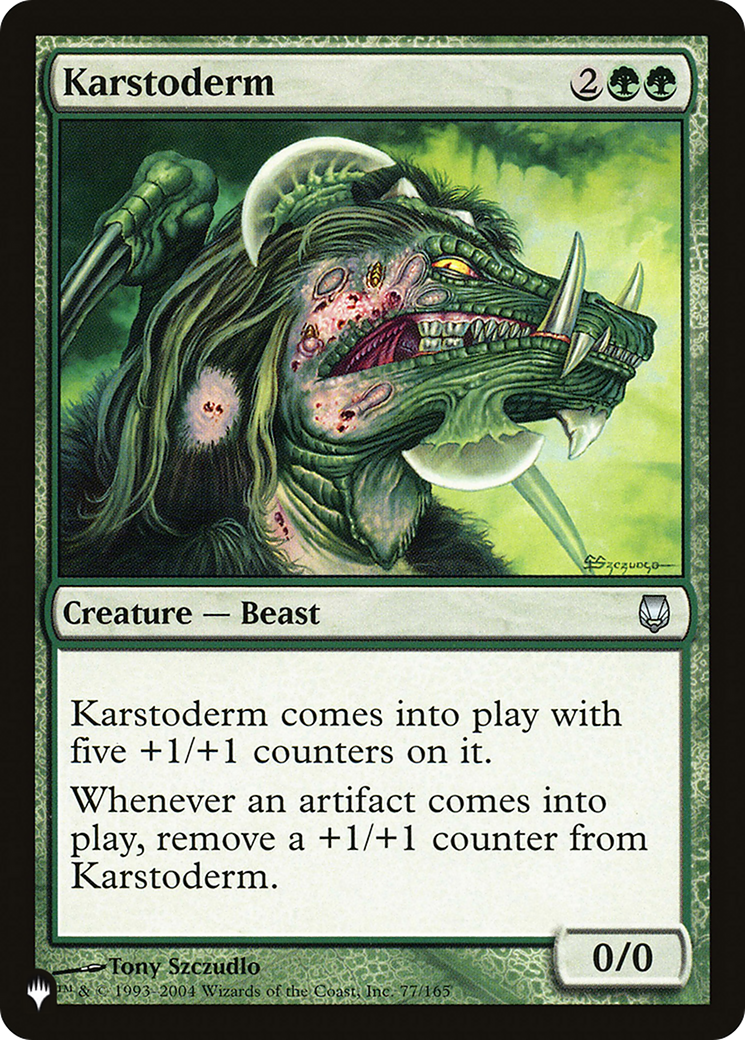 Karstoderm [The List] | Card Citadel