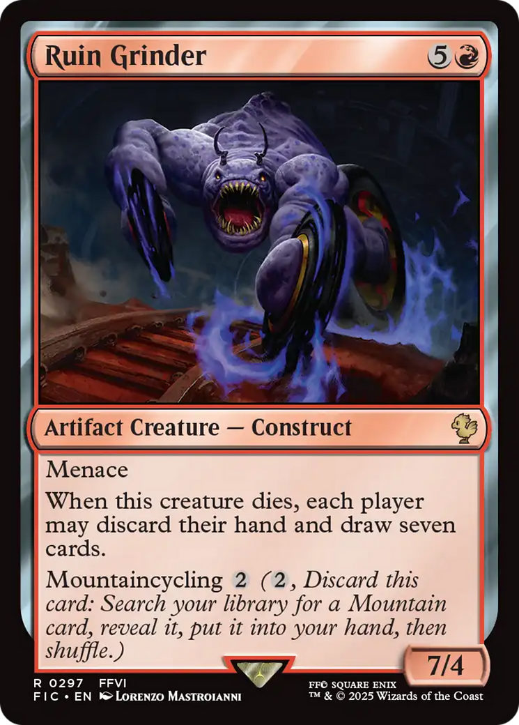 Ruin Grinder [FINAL FANTASY Commander] | Card Citadel