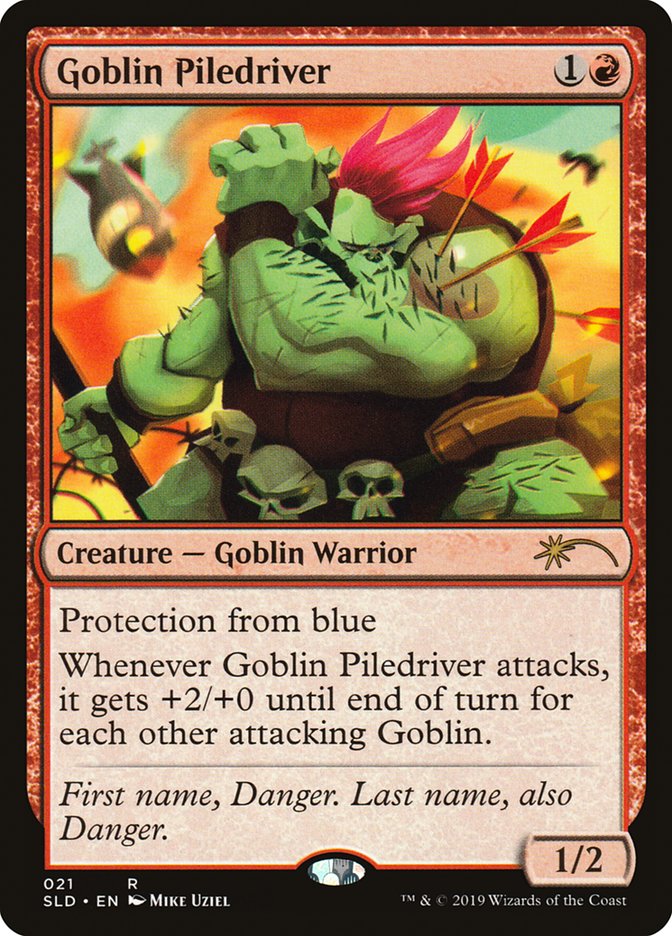 Goblin Piledriver [Secret Lair Drop Series] | Card Citadel