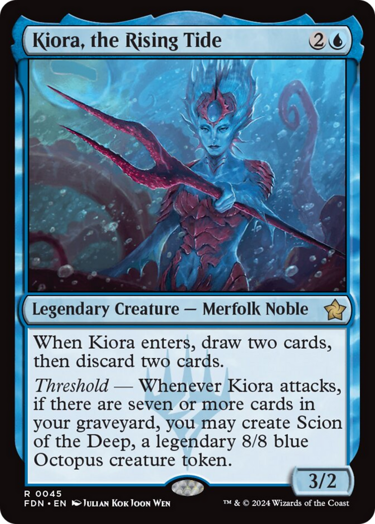 Kiora, the Rising Tide [Foundations] | Card Citadel