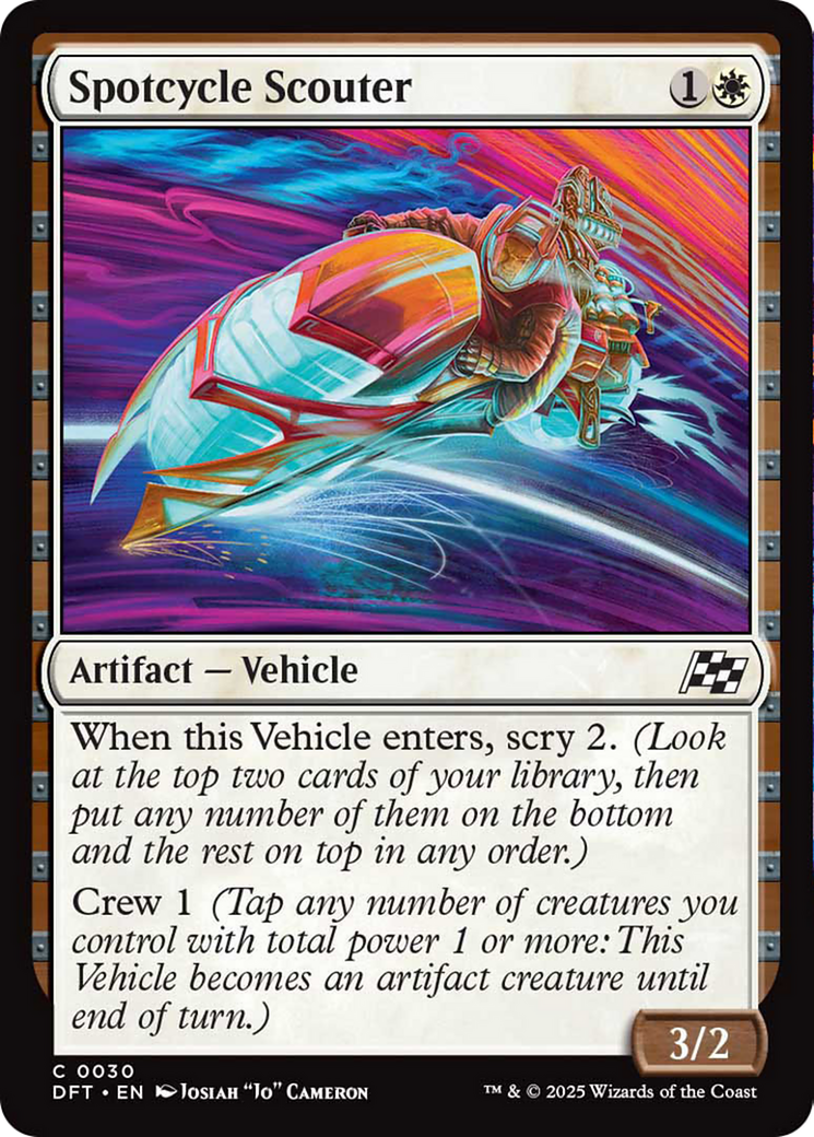 Spotcycle Scouter [Aetherdrift] | Card Citadel