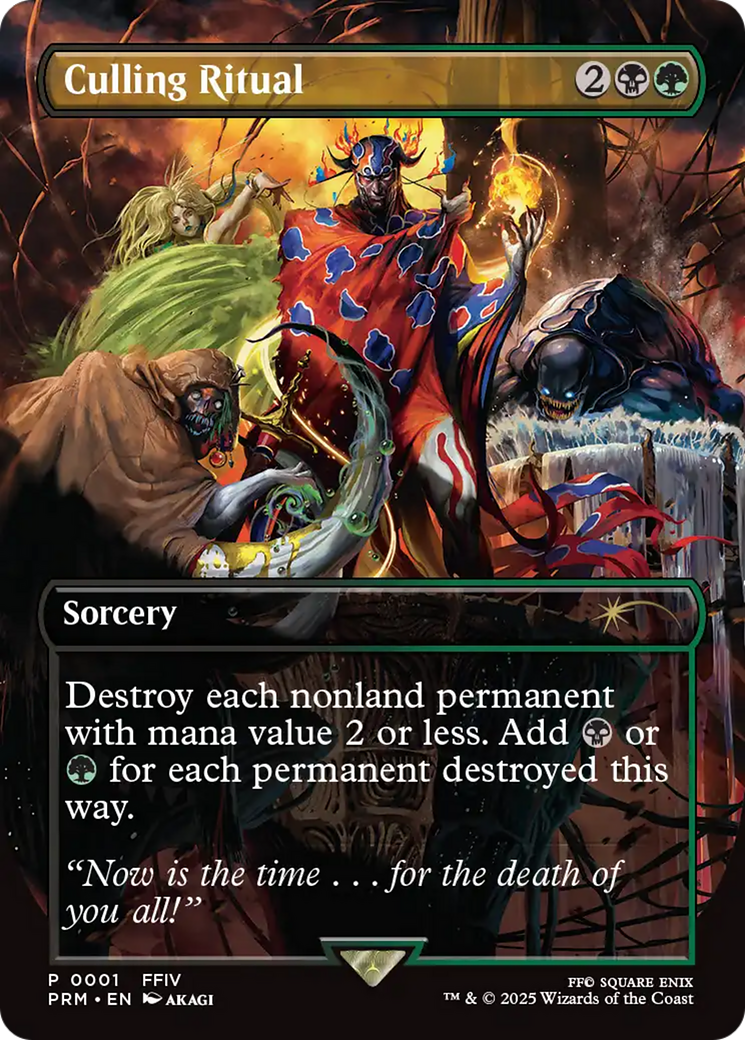 Culling Ritual [Wizards Play Network 2025] | Card Citadel