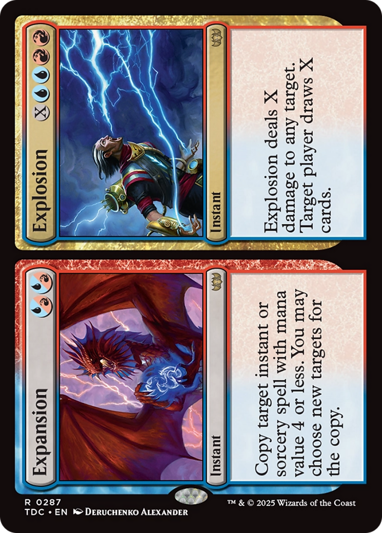 Expansion // Explosion [Tarkir: Dragonstorm Commander] | Card Citadel