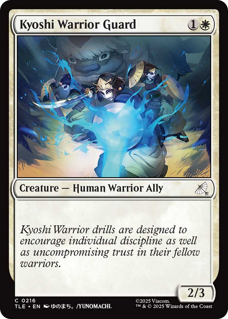 Kyoshi Warrior Guard [Avatar: The Last Airbender: Eternal-Legal] | Card Citadel