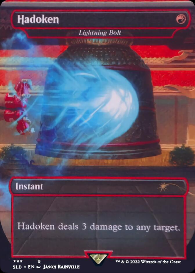 Lightning Bolt - Hadoken [Secret Lair Drop Series] | Card Citadel