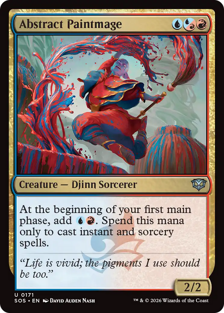 Abstract Paintmage [Secrets of Strixhaven] | Card Citadel