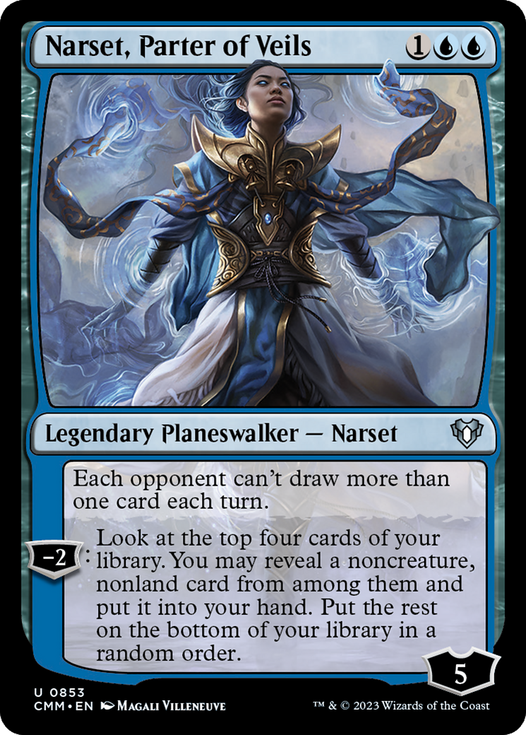 Narset, Parter of Veils [Commander Masters] | Card Citadel