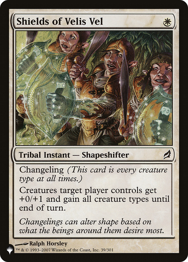 Shields of Velis Vel (LRW) [The List] | Card Citadel