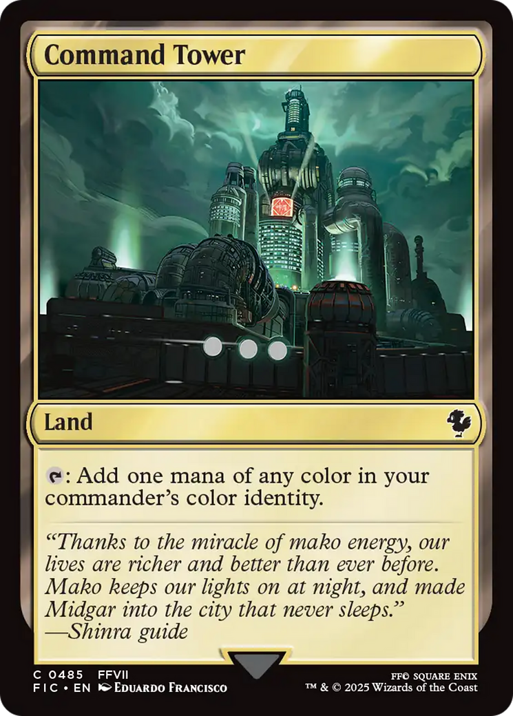 Command Tower (0485) [FINAL FANTASY Commander] | Card Citadel