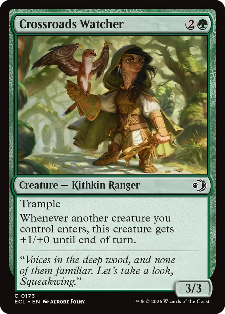 Crossroads Watcher [Lorwyn Eclipsed] | Card Citadel