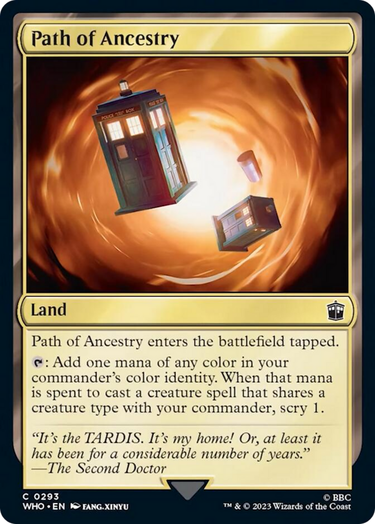 Path of Ancestry [Doctor Who] | Card Citadel