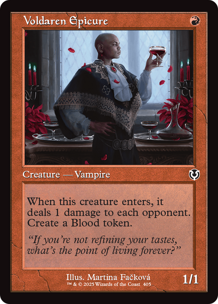 Voldaren Epicure (Retro Frame) [Innistrad Remastered] | Card Citadel