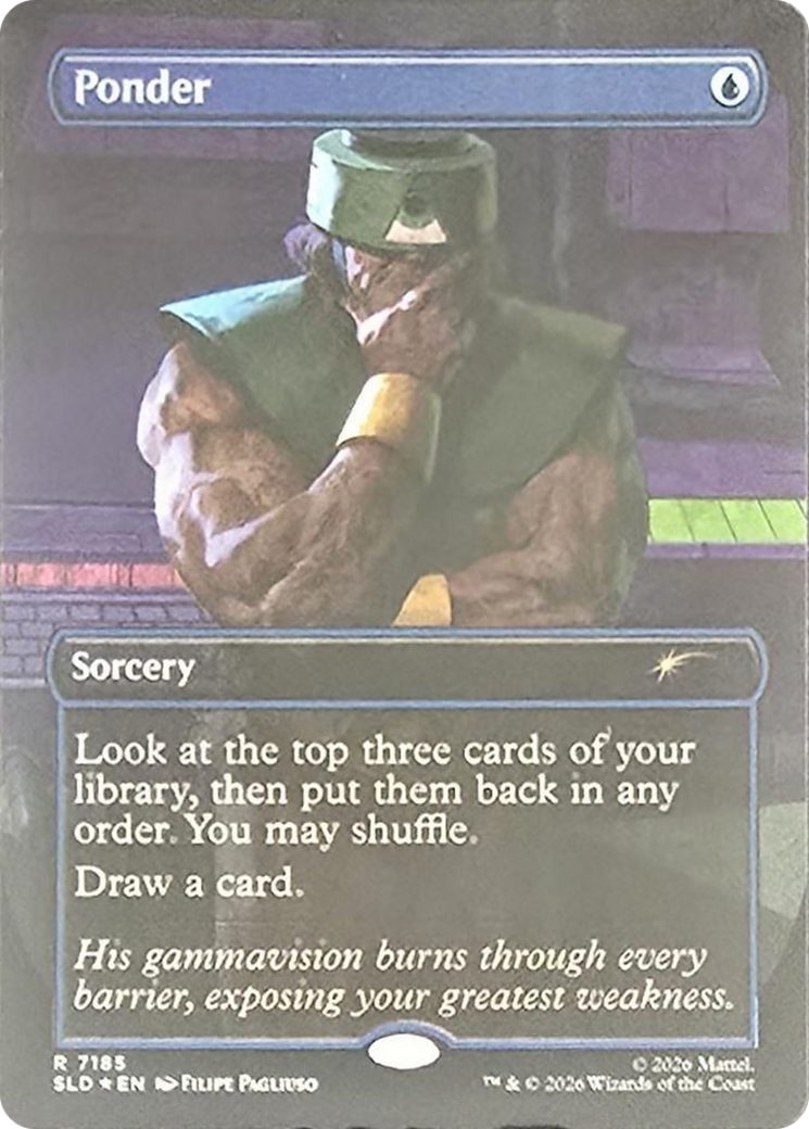 Ponder (7185) [Secret Lair Drop Series] | Card Citadel