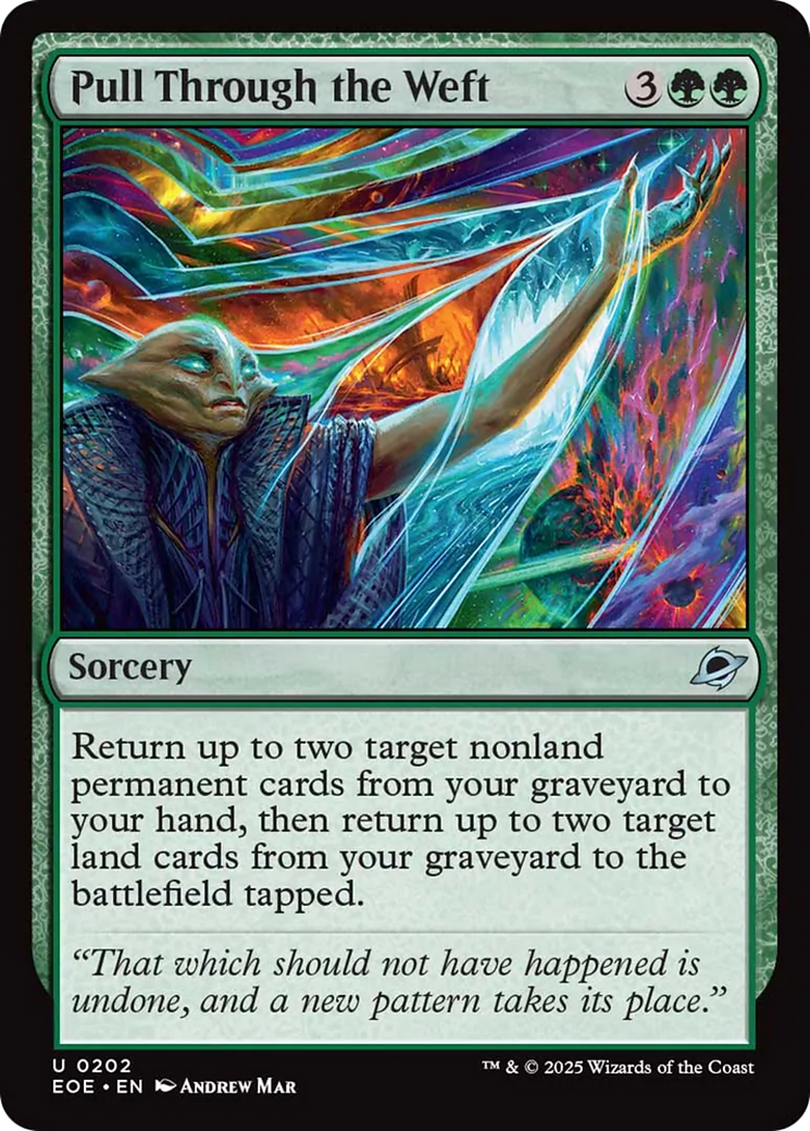 Pull Through the Weft [Edge of Eternities] | Card Citadel