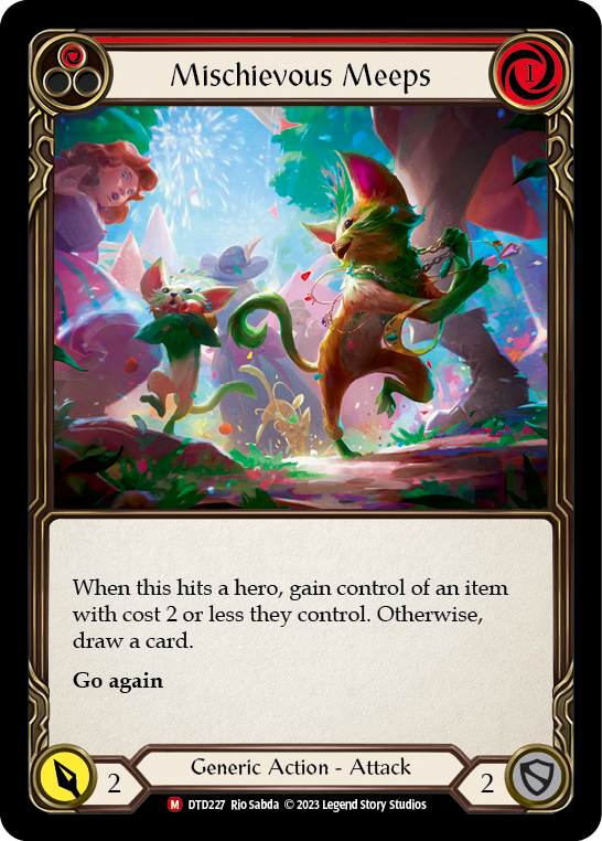 Mischievous Meeps [DTD227] (Dusk Till Dawn)  Rainbow Foil | Card Citadel