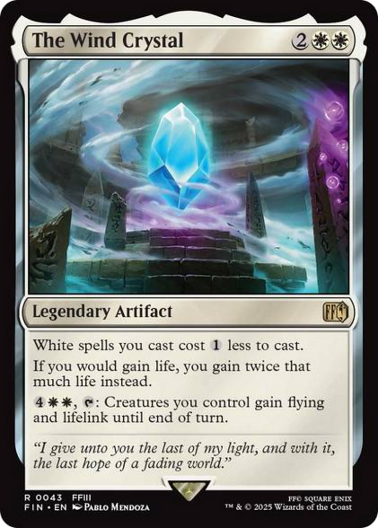 The Wind Crystal [FINAL FANTASY] | Card Citadel