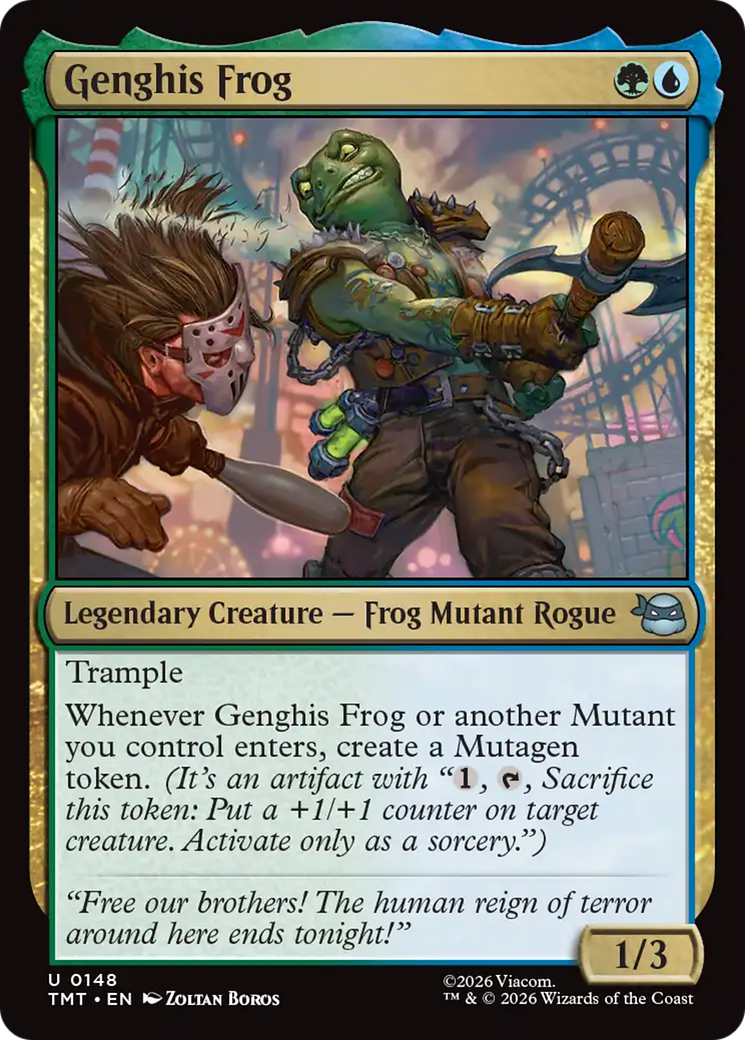Genghis Frog [Teenage Mutant Ninja Turtles] | Card Citadel