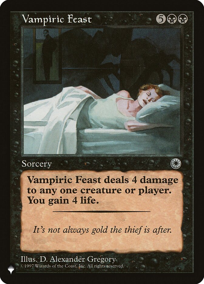 Vampiric Feast [The List] | Card Citadel