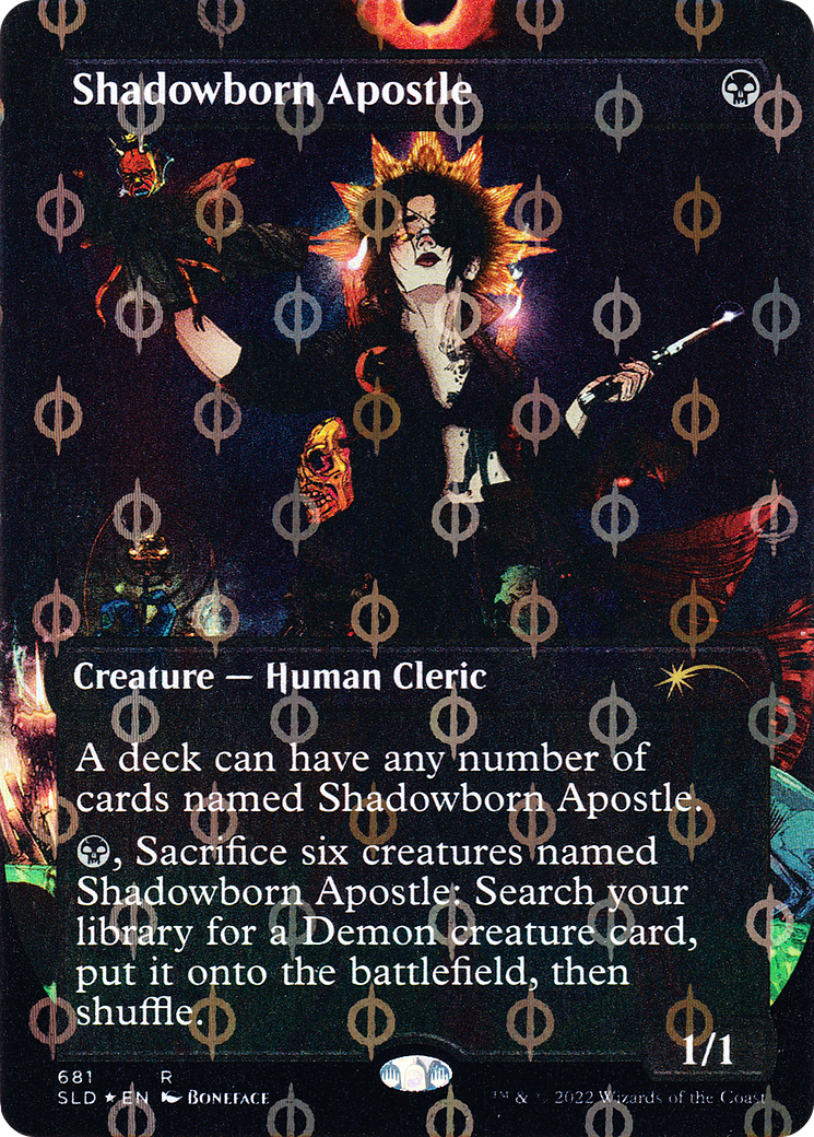 Shadowborn Apostle (681) (Step-and-Compleat Foil) [Secret Lair Drop Promos] | Card Citadel