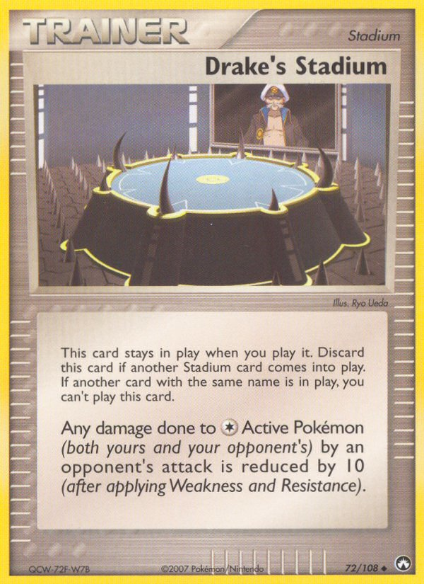 Drake's Stadium (72/108) [EX: Power Keepers] | Card Citadel