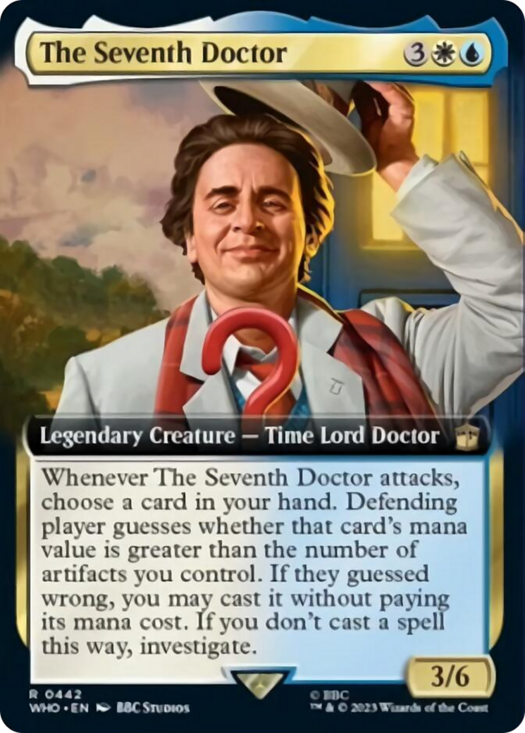 The Seventh Doctor (Extended Art) [Doctor Who] | Card Citadel