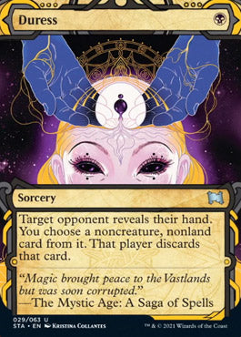Duress (Foil Etched) [Strixhaven: Mystical Archive] | Card Citadel