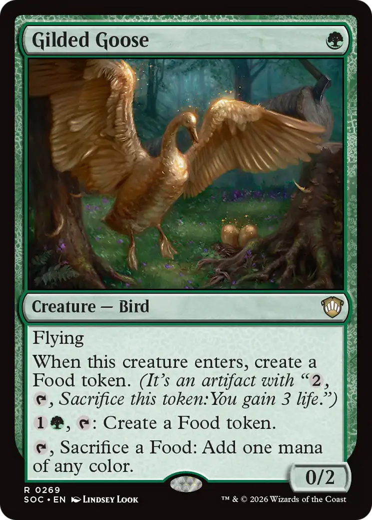 Gilded Goose [Secrets of Strixhaven Commander] | Card Citadel