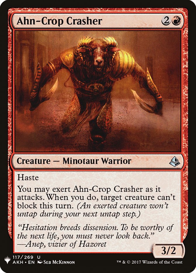 Ahn-Crop Crasher [Mystery Booster] | Card Citadel
