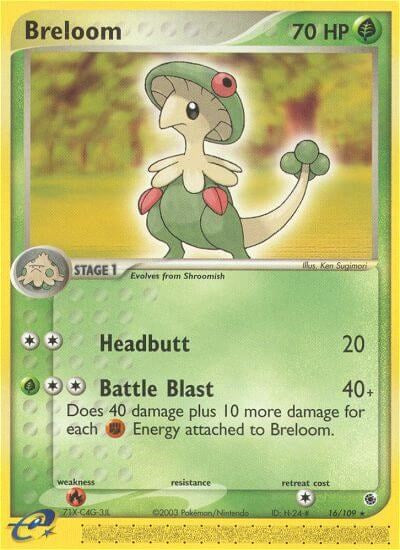 Breloom (16/109) [EX: Ruby & Sapphire] | Card Citadel