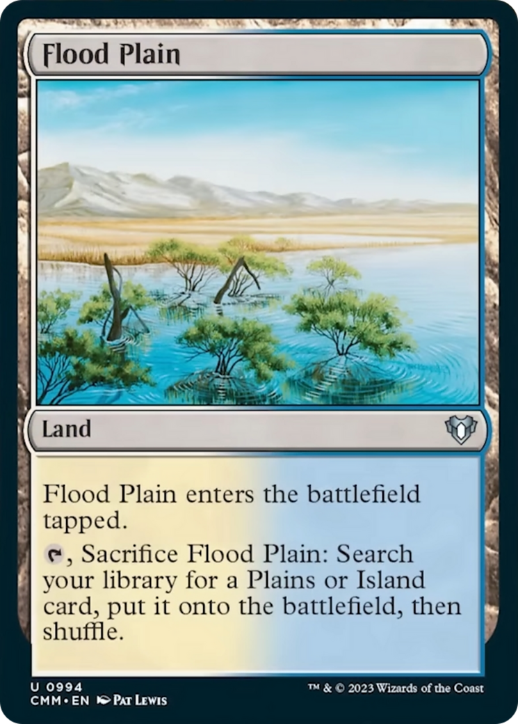 Flood Plain [Commander Masters] | Card Citadel