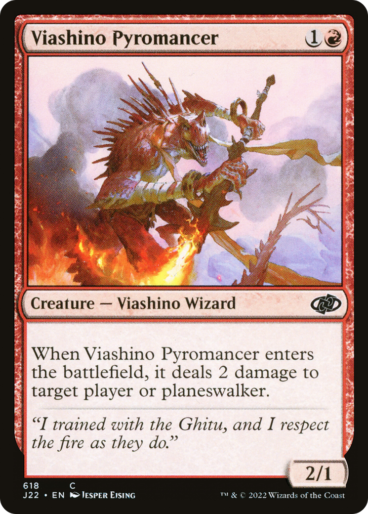 Viashino Pyromancer [Jumpstart 2022] | Card Citadel