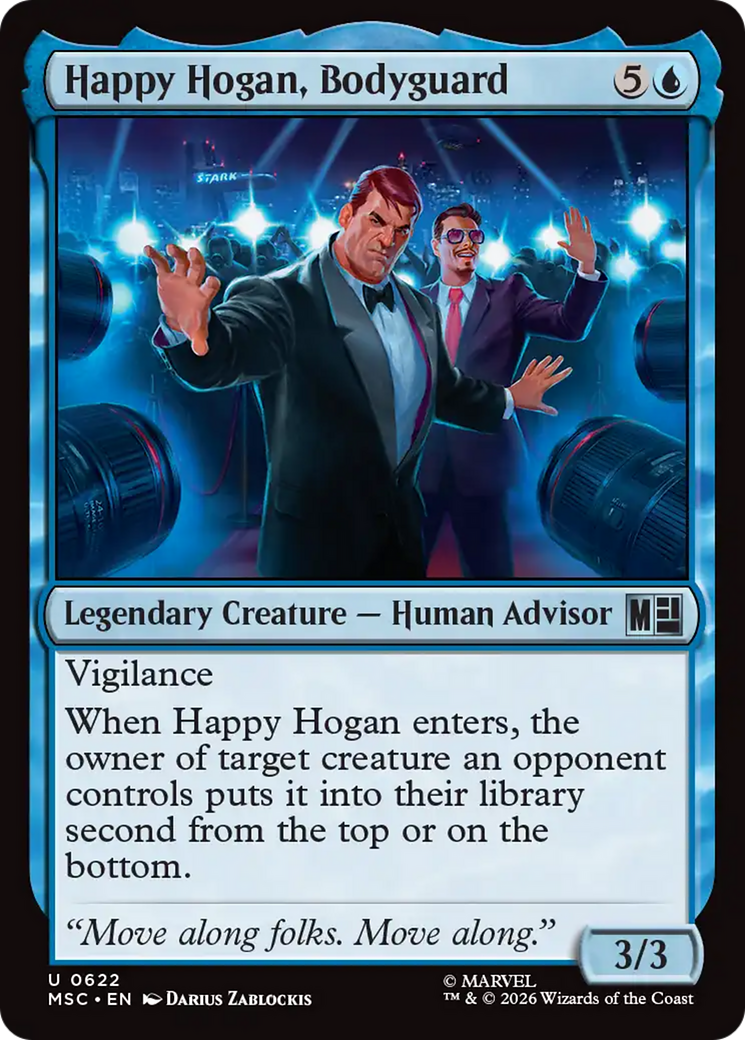 Happy Hogan, Bodyguard [Marvel Super Heroes Commander] | Card Citadel