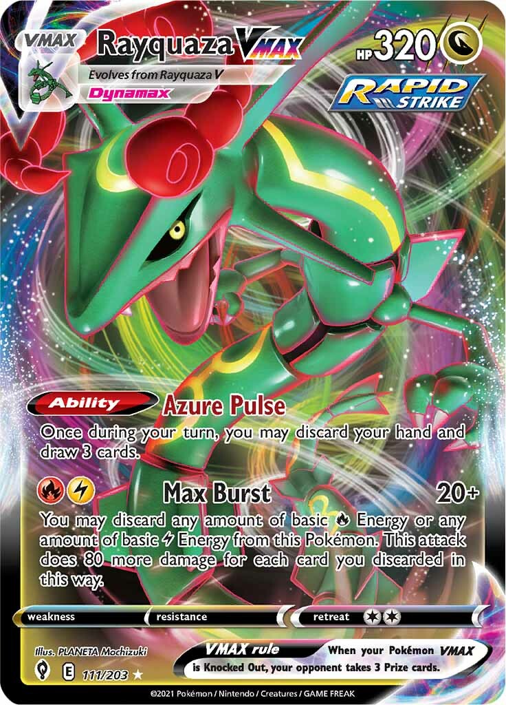 Rayquaza VMAX (111/203) [Sword & Shield: Evolving Skies] | Card Citadel