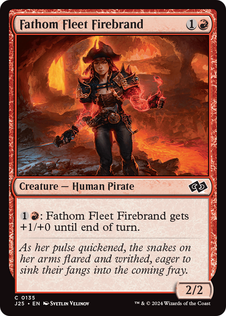 Fathom Fleet Firebrand [Foundations Jumpstart] | Card Citadel