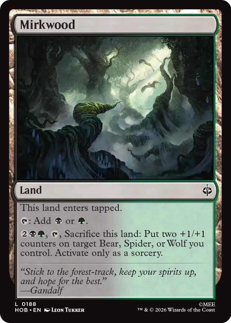 Mirkwood [The Hobbit] | Card Citadel