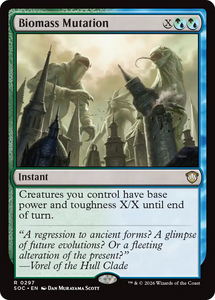 Biomass Mutation [Secrets of Strixhaven Commander] | Card Citadel