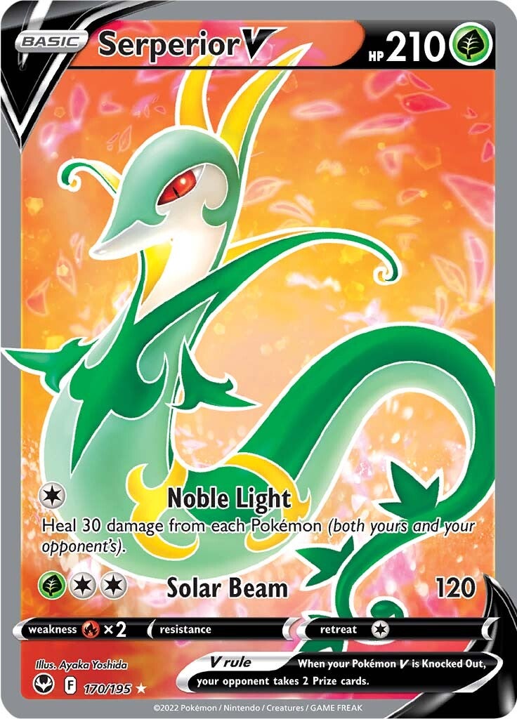 Serperior V (170/195) [Sword & Shield: Silver Tempest] | Card Citadel