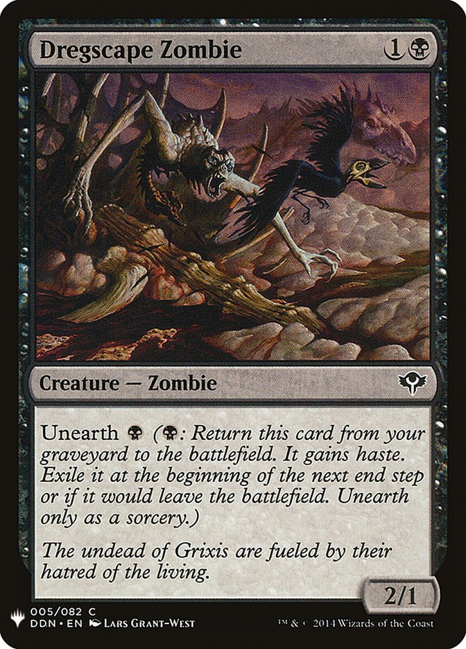 Dregscape Zombie [Mystery Booster] | Card Citadel