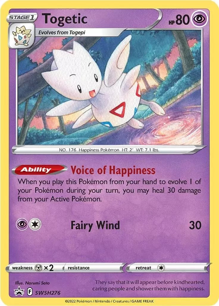 Togetic (SWSH276) [Sword & Shield: Black Star Promos] | Card Citadel