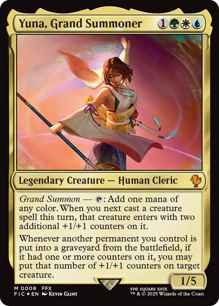 Yuna, Grand Summoner [FINAL FANTASY Commander] | Card Citadel