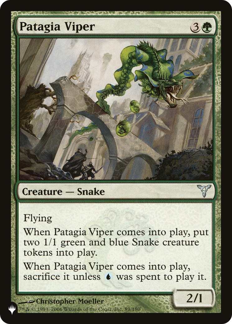 Patagia Viper [The List] | Card Citadel