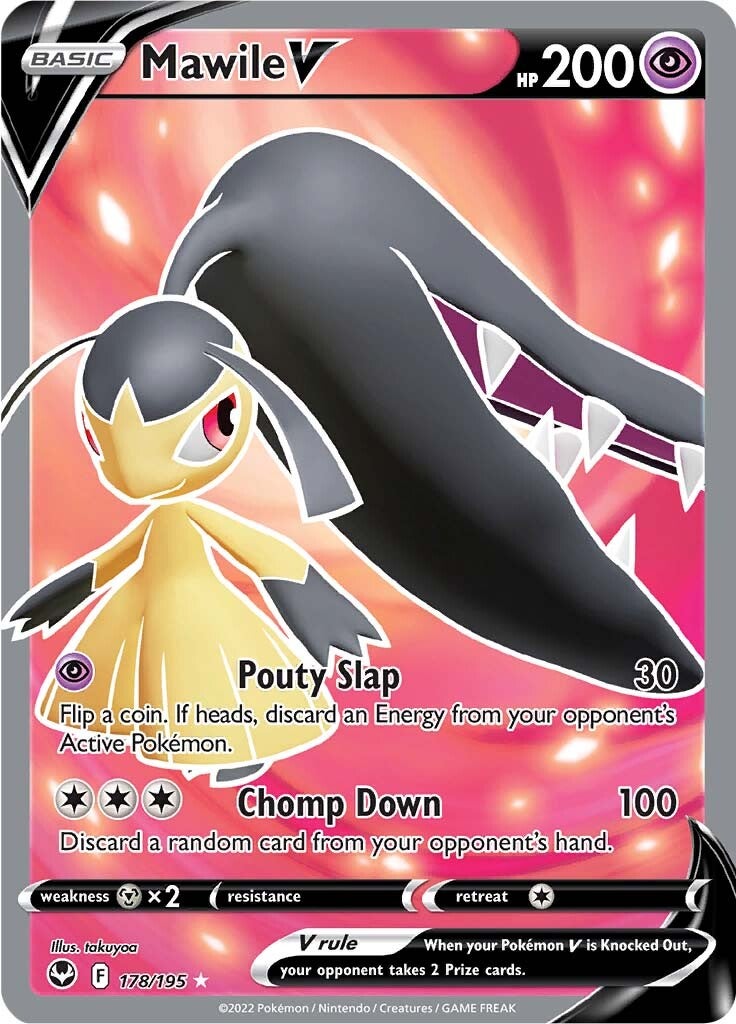 Mawile V (178/195) [Sword & Shield: Silver Tempest] | Card Citadel