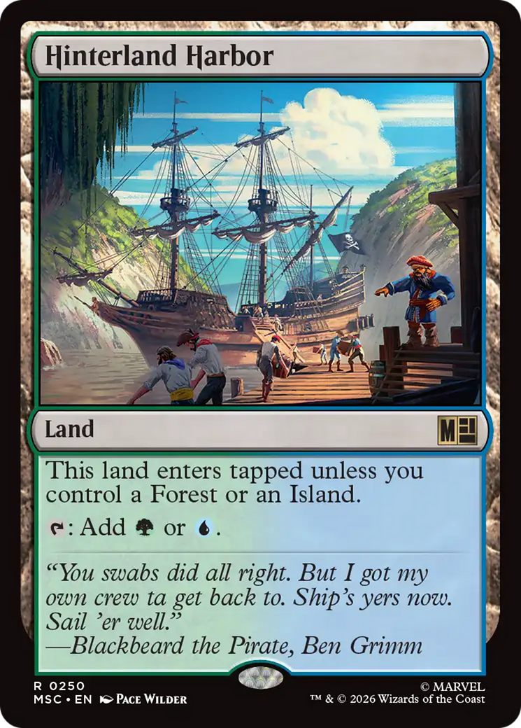 Hinterland Harbor (Surge Foil) [Marvel Super Heroes Commander] | Card Citadel