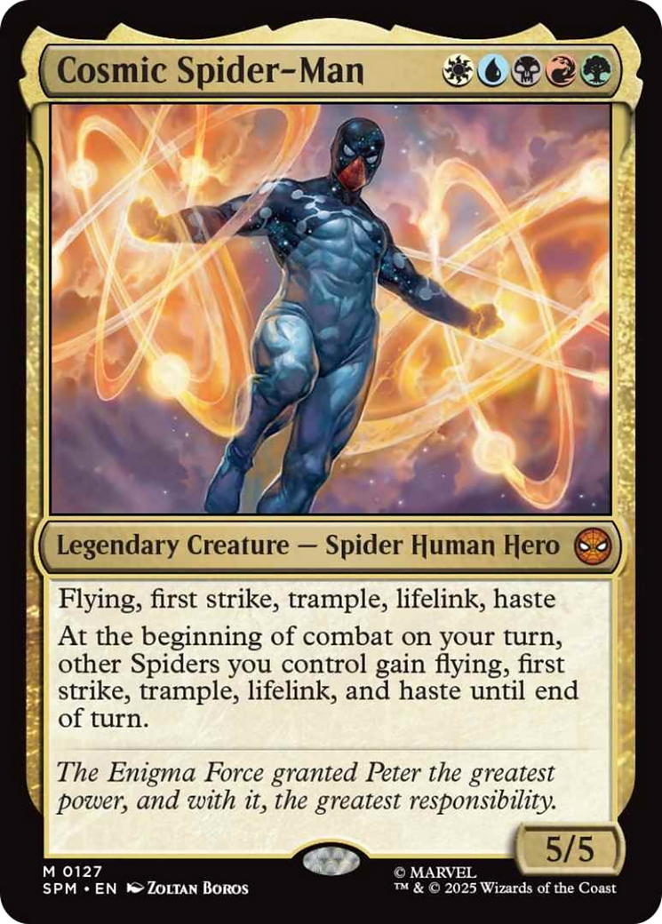 Cosmic Spider-Man [Marvel's Spider-Man] | Card Citadel