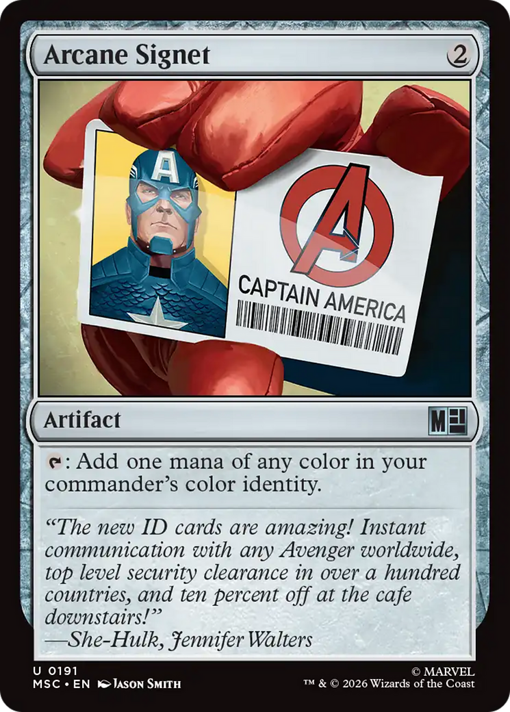 Arcane Signet [Marvel Super Heroes Commander] | Card Citadel