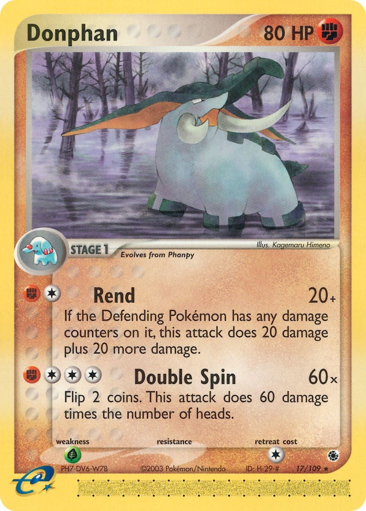 Donphan (17/109) [EX: Ruby & Sapphire] | Card Citadel