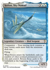 Yorion, Sky Nomad (White Border) [Mystery Booster 2] | Card Citadel