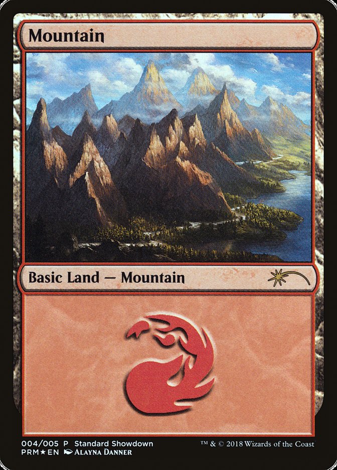 Mountain (Alayna Danner) [Standard Showdown Promos] | Card Citadel