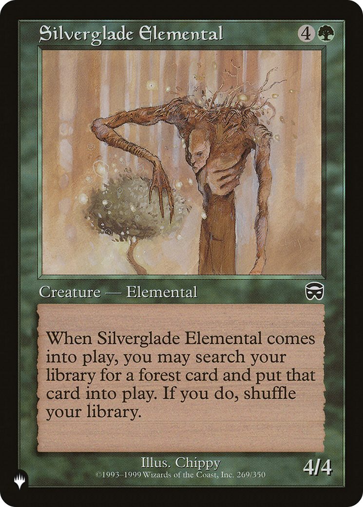 Silverglade Elemental [The List Reprints] | Card Citadel