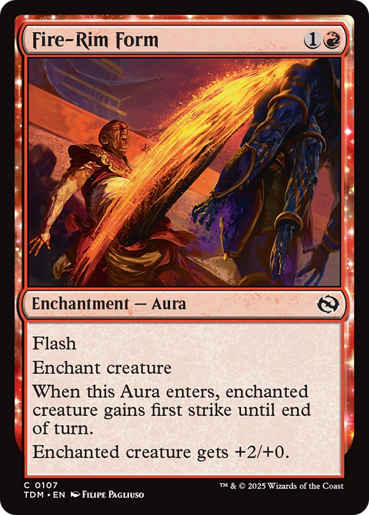 Fire-Rim Form [Tarkir: Dragonstorm] | Card Citadel